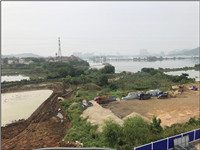 第2步 围堰——河道淤泥的主要收集区