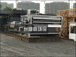 搅拌站废水泥浆压滤机处理方案
